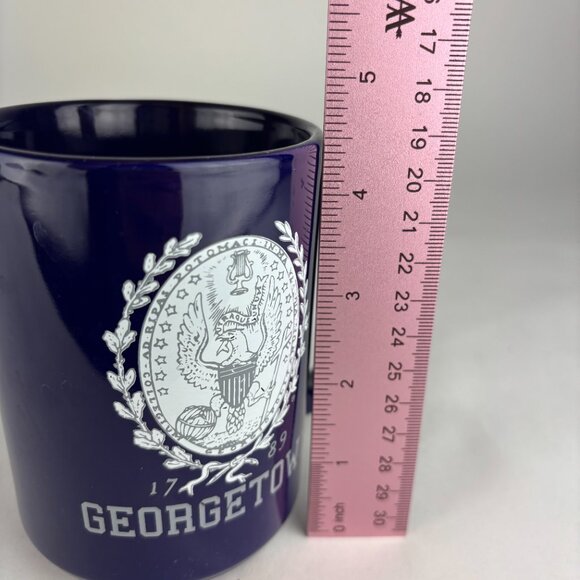 Georgetown University Classic Blue Ceramic Mug – School Seal & 1789 Date - Picture 13 of 16